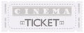 cinema ticket layout in light shades