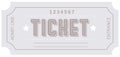 ticket layout in light shades