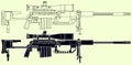 WebM200 sniper rifle