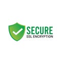 Secure Ssl Encryption Logo, Secure Connection Icon Vector Illustration, Royalty Free Stock Photo