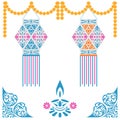 Diwali kandil akash design for festival decoration Royalty Free Stock Photo