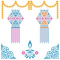 Diwali kandil akash design for festival decoration