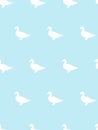 duck simple beautiful seamless design on lite colors