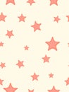 Stars seamless pattern repeated style