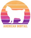 funny red American bobtail cats Silhouetted