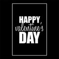 Happy valentine\'s day wishing quotes design source file use on comersially