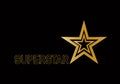 Gold Superstar logo