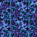 Abstract colorful unusual vectpr pattern