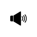 sound vector icon Royalty Free Stock Photo