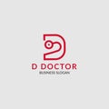 d doctor logo design vector file