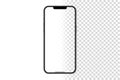 Mockup smart phone 14 generation vector and screen Transparent and Clipping Path