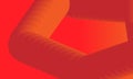 background gradient red orange cycle infinity