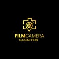 film camera logo design