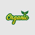 Organic logo design template