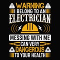 Warning I belong to an electrician messing with me can very dangerous to your health