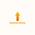 Burning Arrow Logo Upward