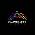 Business Finance Stock Exchange Charts Market Logo Royalty Free Stock Photo