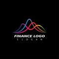 Business Finance Stock Exchange Charts Market Logo Royalty Free Stock Photo