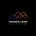 Business Finance Stock Exchange Charts Market Logo Royalty Free Stock Photo