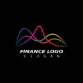 Business Finance Stock Exchange Charts Market Logo Royalty Free Stock Photo