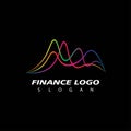 Business Finance Stock Exchange Charts Market Logo Royalty Free Stock Photo