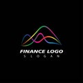 Business Finance Stock Exchange Charts Market Logo Royalty Free Stock Photo