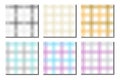 square pattern color variation set Royalty Free Stock Photo
