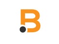 B logo design. Capital b logo. Digital b logo. Lettering design. Business Premium template