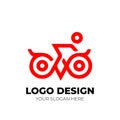 Free vector branding identity corporate vector logo a design Royalty Free Stock Photo