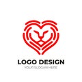 Free vector branding identity corporate vector logo a design