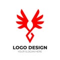 Free vector branding identity corporate vector logo a design Royalty Free Stock Photo