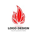 Free vector branding identity corporate vector logo a design Royalty Free Stock Photo