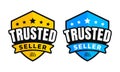 Trusted seller vector logo