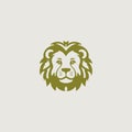 A logo that symbolically uses a lion