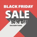 Black Friday big sale poster flyer social media post design