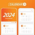 Second Quarter of 2024 Calendar