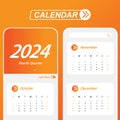 Fourth Quarter of 2024 Calendar