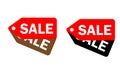 SALE TAGS - VECTOR ART ILLUSTRATION - Drawing and Clipart Royalty Free Stock Photo