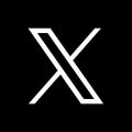 X new social network. Black app icon. Twitter rebranded as X Royalty Free Stock Photo