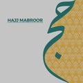 Hajj Mabroor Design Banner Template