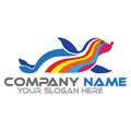 Logo name for companyname Royalty Free Stock Photo