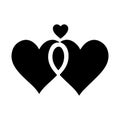 Best valentines day Love Icon for Digital and Print Projects Royalty Free Stock Photo