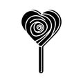 Best Valentine\'s Day Lollipop Heart Vector Royalty Free Stock Photo