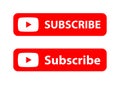 subscribe button Royalty Free Stock Photo
