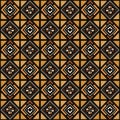 Bogolan, mud cloth seamless pattern Royalty Free Stock Photo
