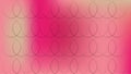 Overlapping circles pattern on a gradient background of pink and peach colors in a seamless design Royalty Free Stock Photo