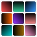 Black Gradient with Random Color Royalty Free Stock Photo