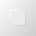 Vector buttons neumorphic design. web elements geometry modern. neumorphism square button design. vector illustration Royalty Free Stock Photo