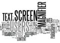 Web Accessibility For Screen Magnifier Usersword Cloud