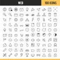 Web and Application icons. Vector illustration. Royalty Free Stock Photo